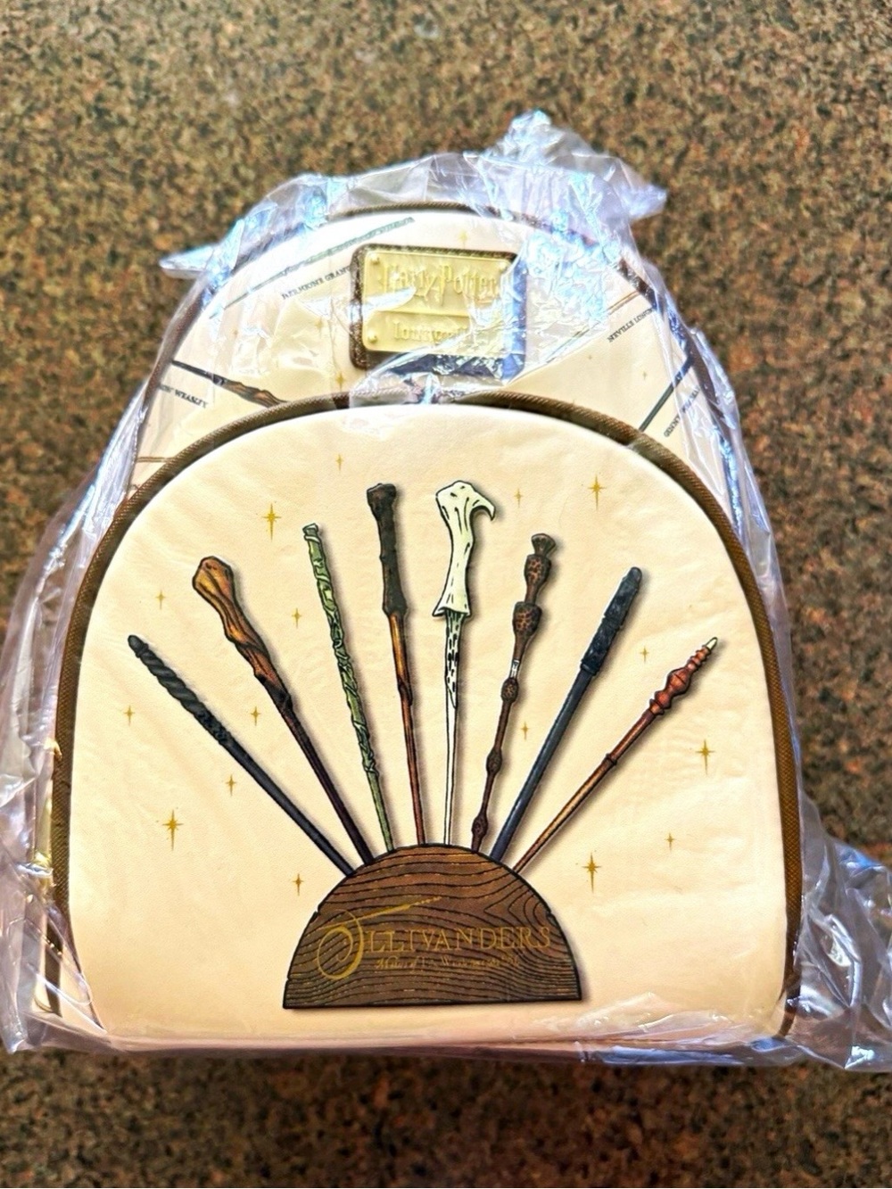 NEW Retired Harry Potter Ollivander’s Loungefly backpack